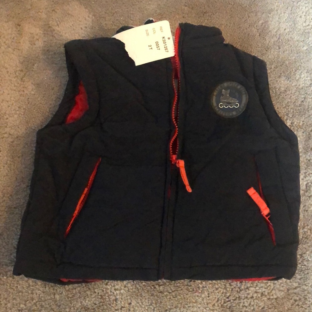 NWT - Toddler boys winter vest
